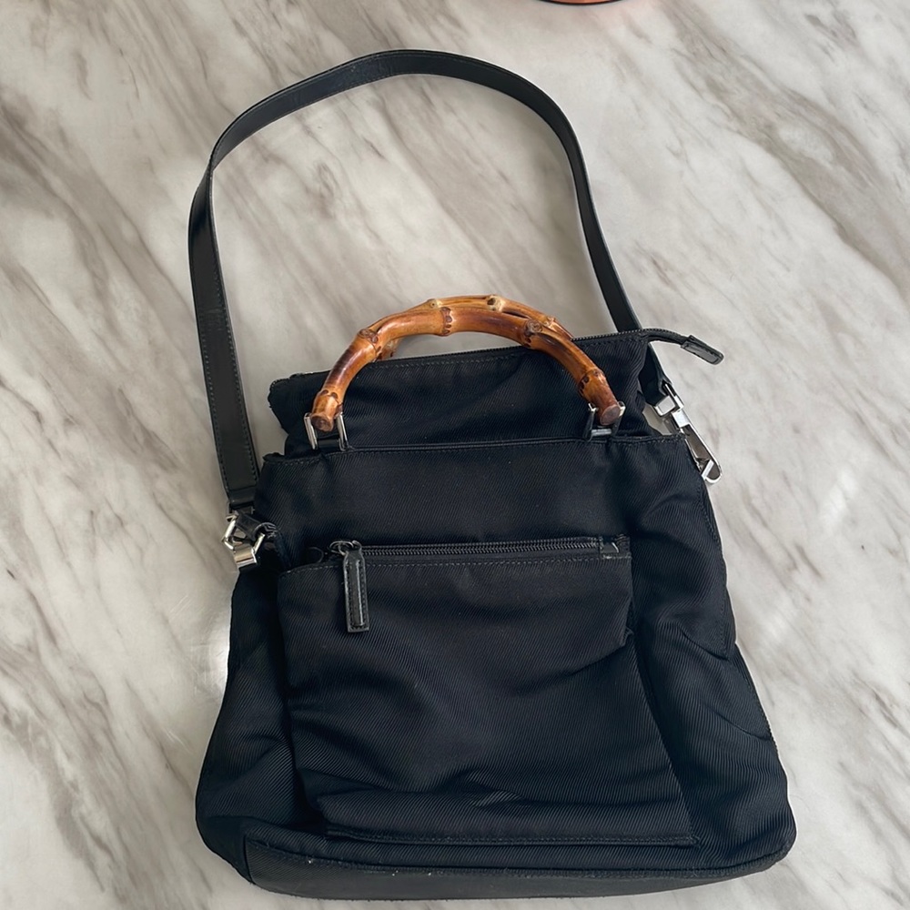Gucci bamboo handbag